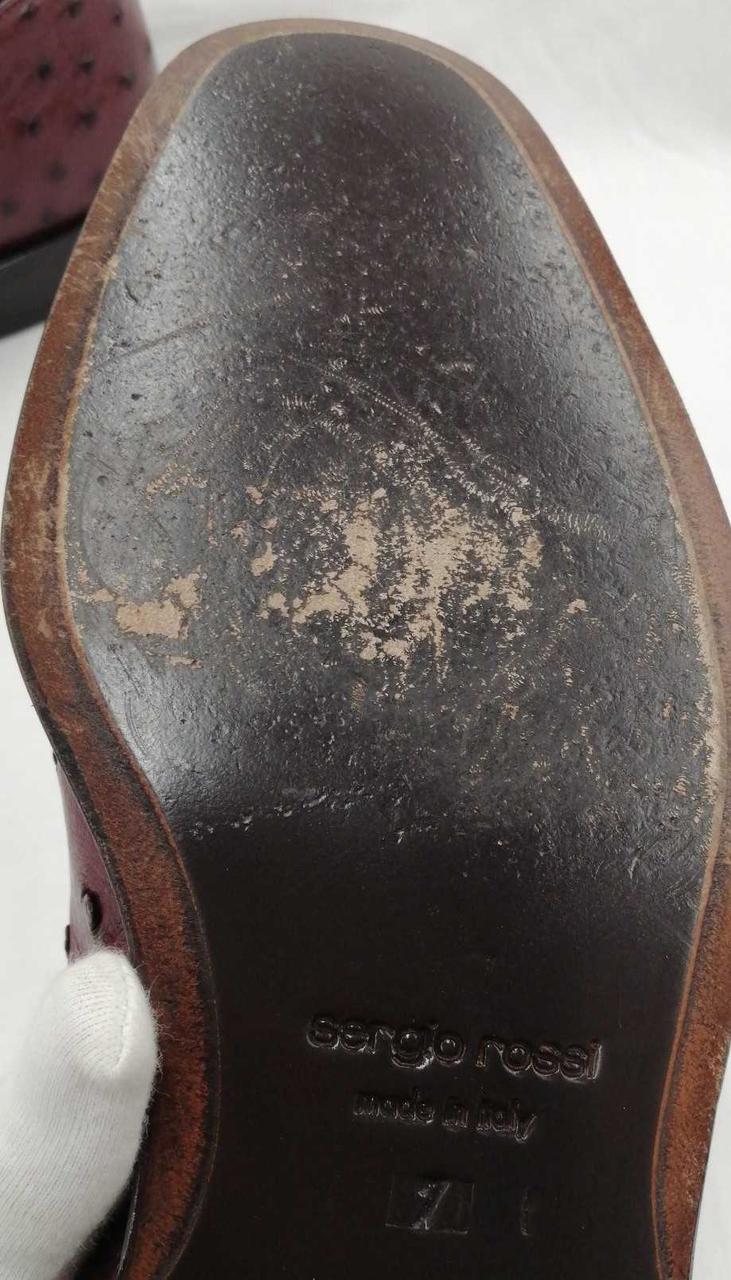 ソール部分劣化あり