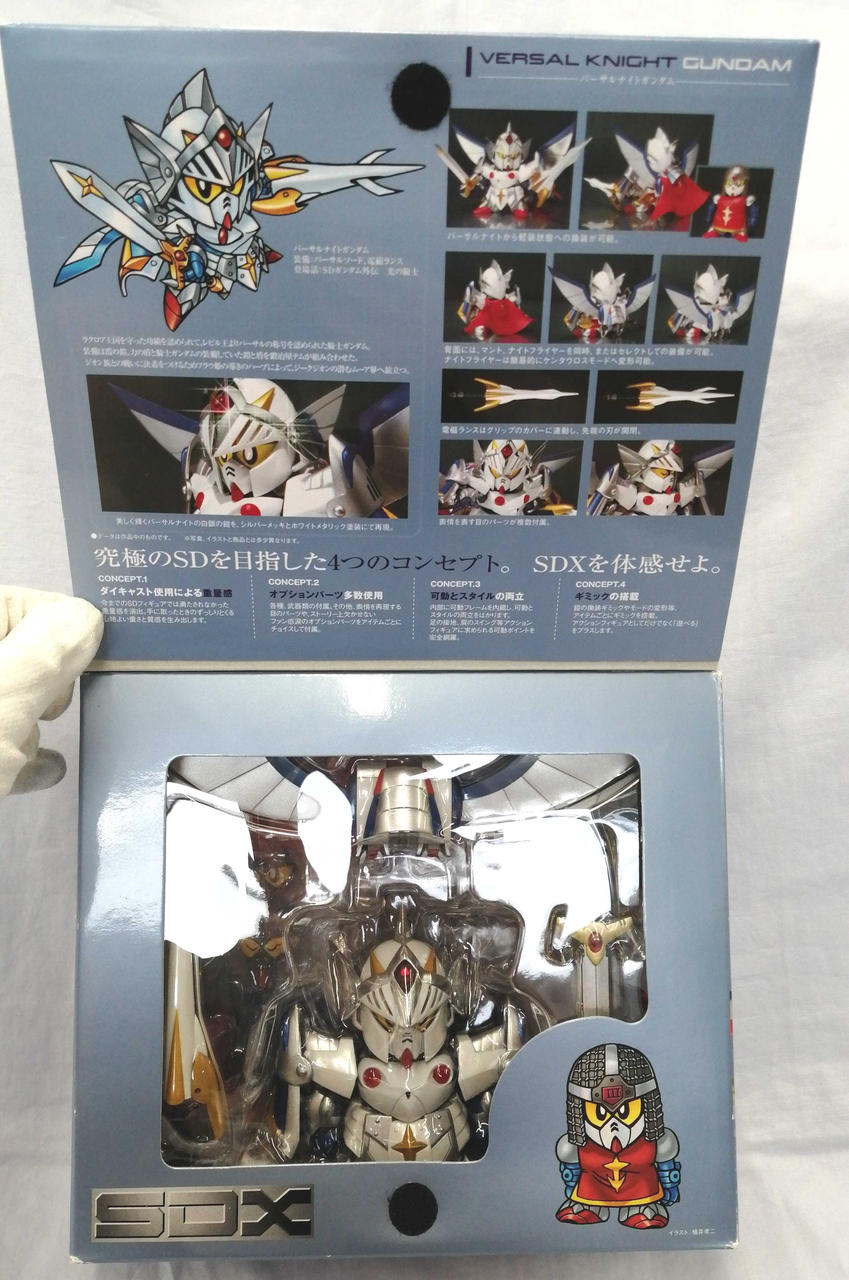 【ブラックフライデーっ】バンダイ SDX バーサルナイトガンダム　未開封品 ブラックフライデーっ】バンダイ SDX バーサルナイトガンダム 未