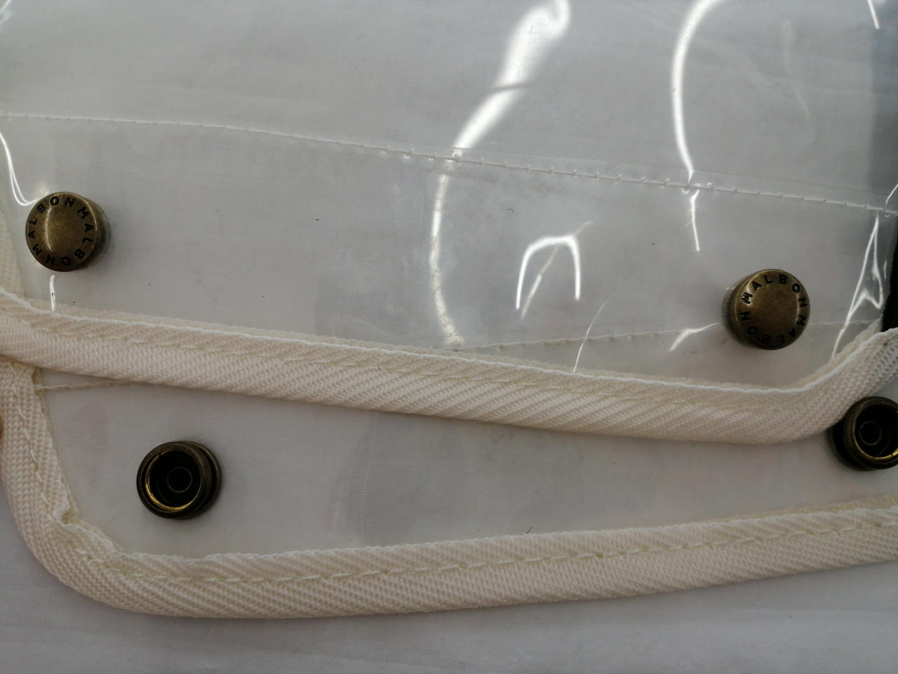 ビニール部分汚れあり