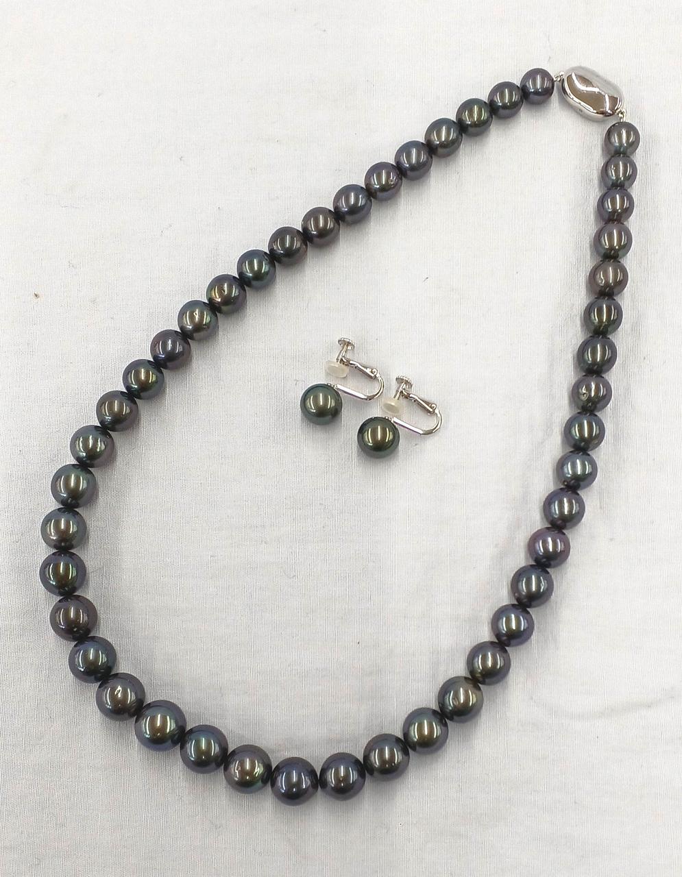 クロチョウ養殖真珠 型番：鑑別書付き　365675-B ネックレス 60,500円