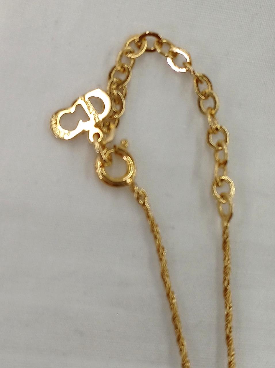 ☆ 【New123】Christian Dior ネックレス イヤリング クリスチャン・ディオール Christian Dior ネックレス
