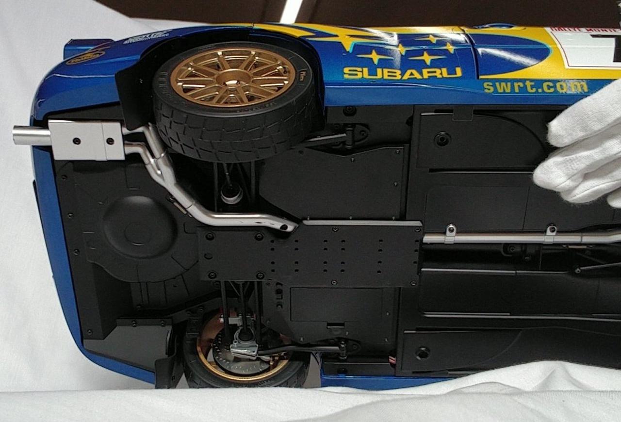 後輪左タイヤ内側正常