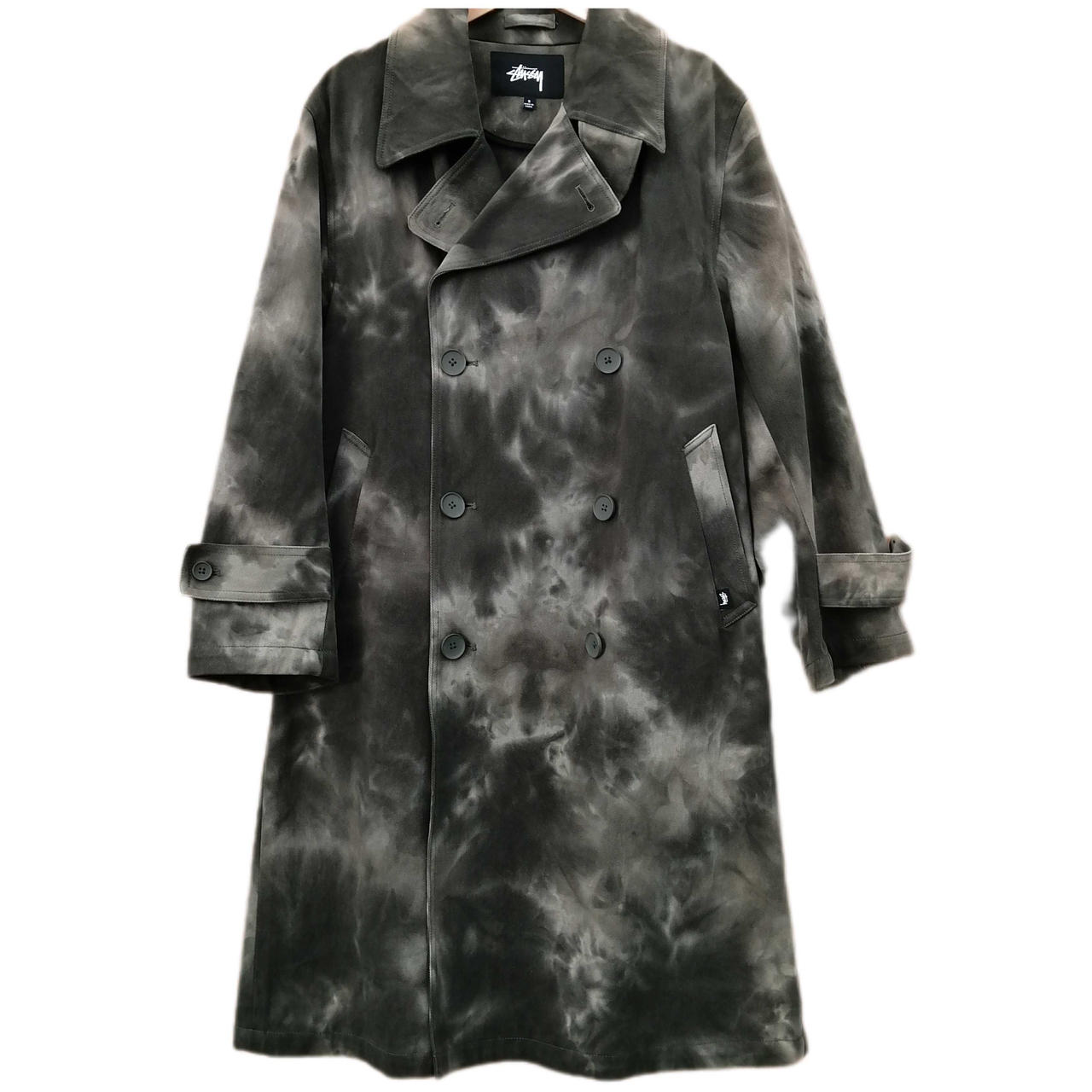 STUSSYステンカラーコート 極美品! ステューシー(STUSSY)|DYED TRENCH COAT|HARDOFFオフモール
