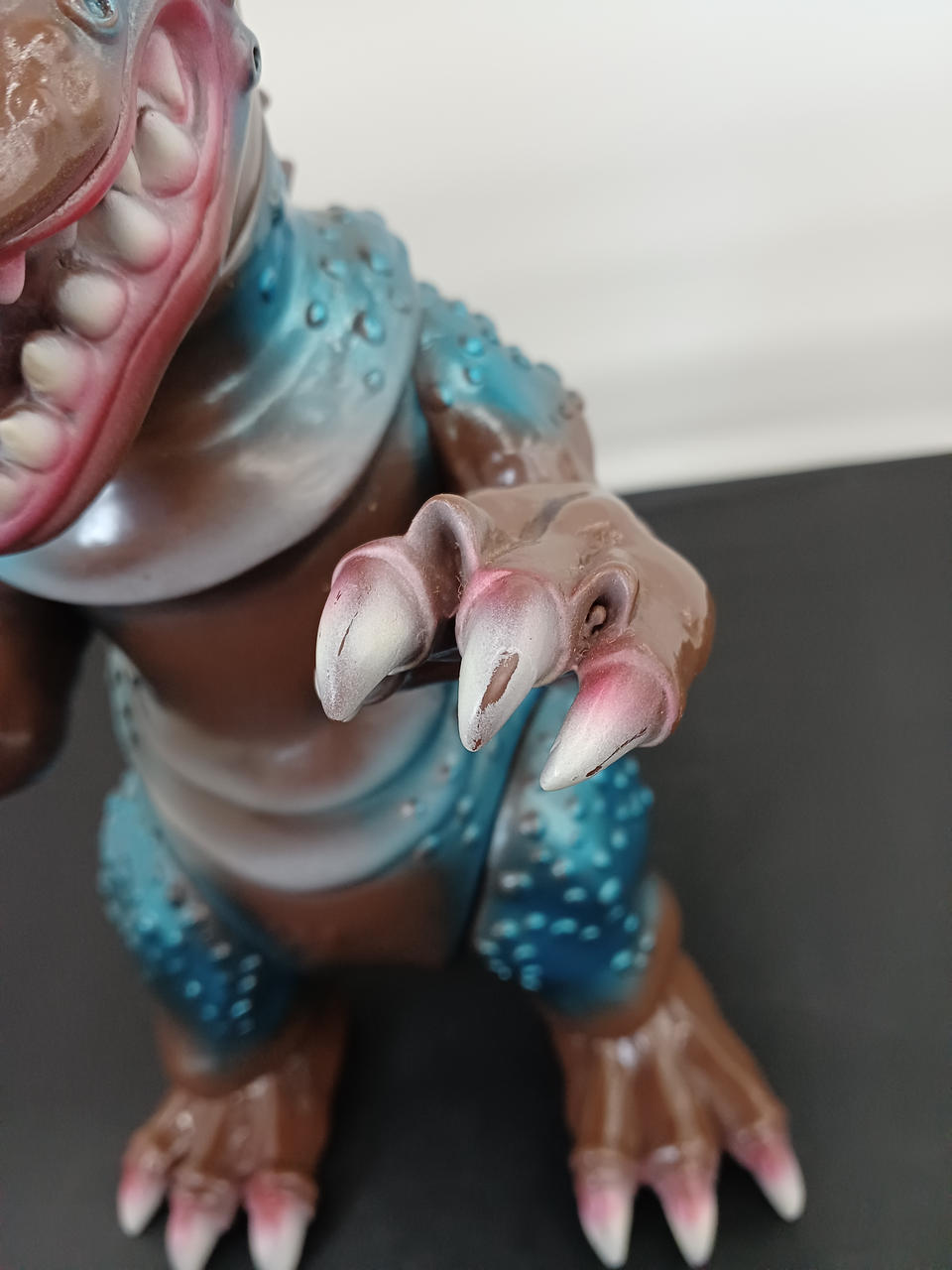 シカルナ工房　マリンコング　怪獣　ソフビ　軟式 予約受付中！】怪獣マリンコング クラシックブルー （口開きver