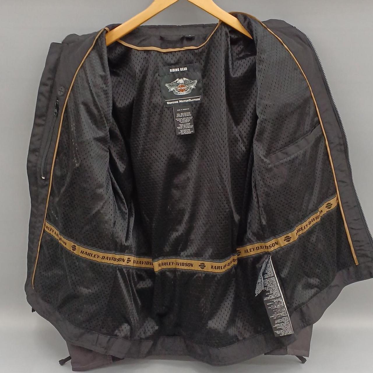 限定値下げ　美品❗【Mサイズ】HARLEY-DAVIDSON シングルライダース Harley Davidson ハーレーダビッドソン純正 FXRGトリプルベント