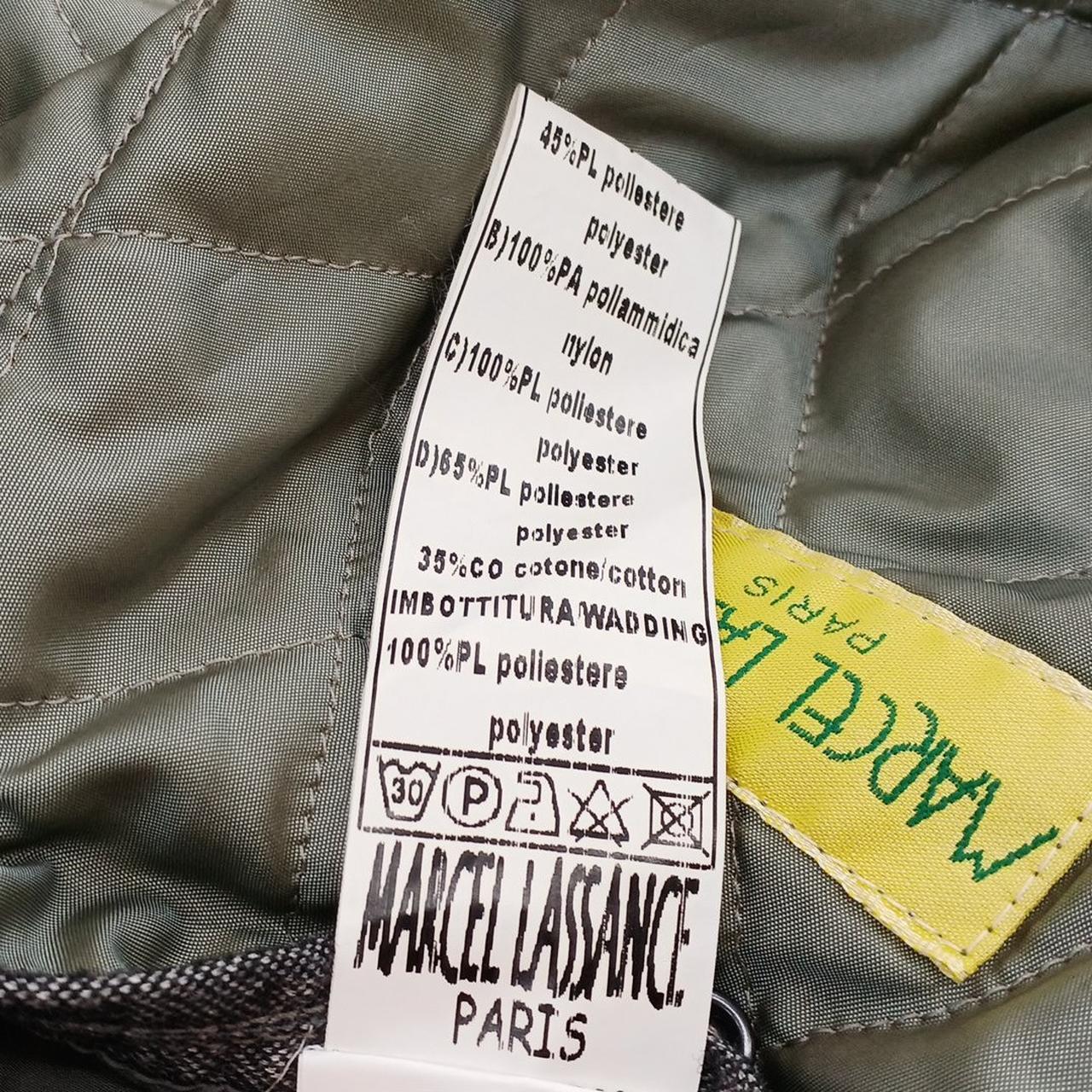【美品】MARCEL LASSANCE チェスターコート ヘリンボーン L 美品 チェスターコート ヘリンボーン L XL メンズ レディース