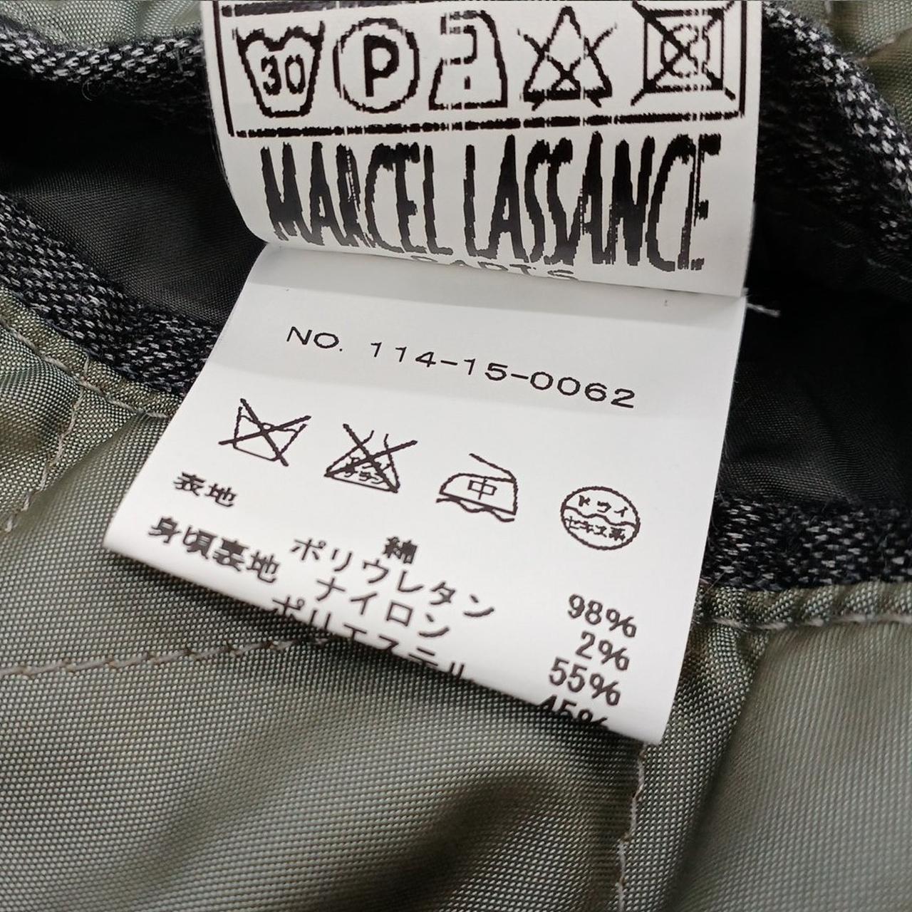 【美品】MARCEL LASSANCE チェスターコート ヘリンボーン L 美品 チェスターコート ヘリンボーン L XL メンズ レディース