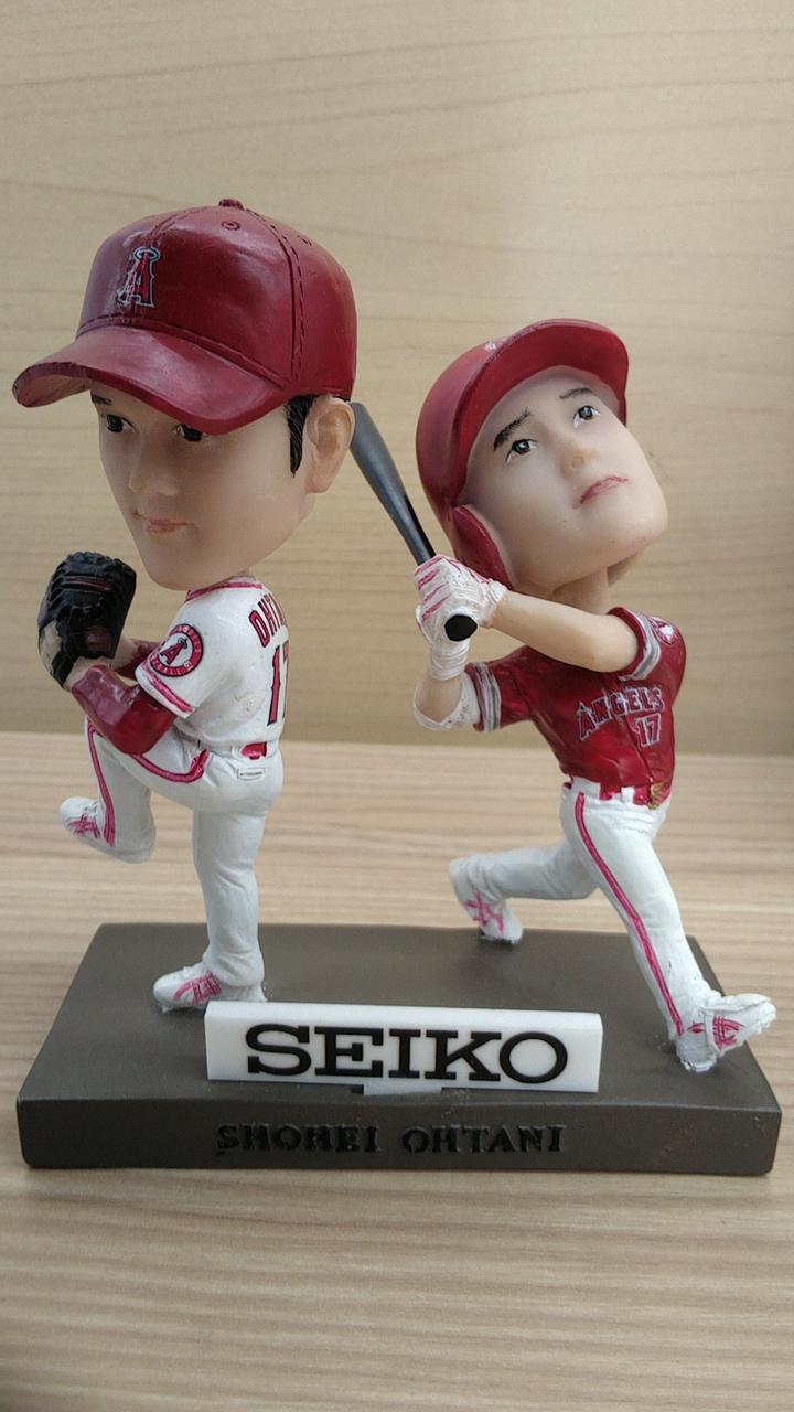 SEIKO 大谷翔平フィギュア（ANGELS） セイコー(SEIKO)|大谷翔平 ボブルヘッド ANGELS|HARDOFFオフ