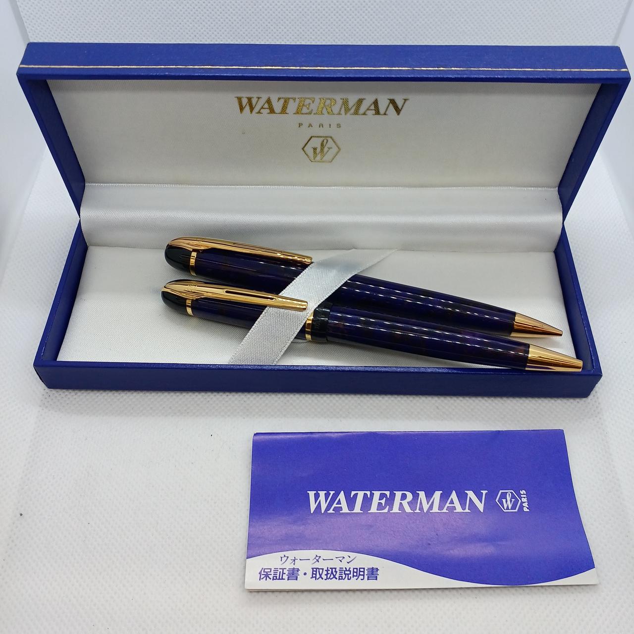 WATERMAN 回転式シャープペン　ブルー　美品 1037383820016045_01_1767.jpeg
