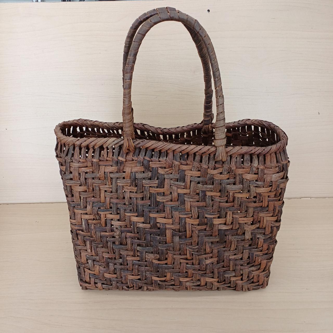 ピーコヴィンテージ　山葡萄蔓バック 山葡萄蔓|カゴバック|【ハードオフ公式通販】オフモール|1030440000023491