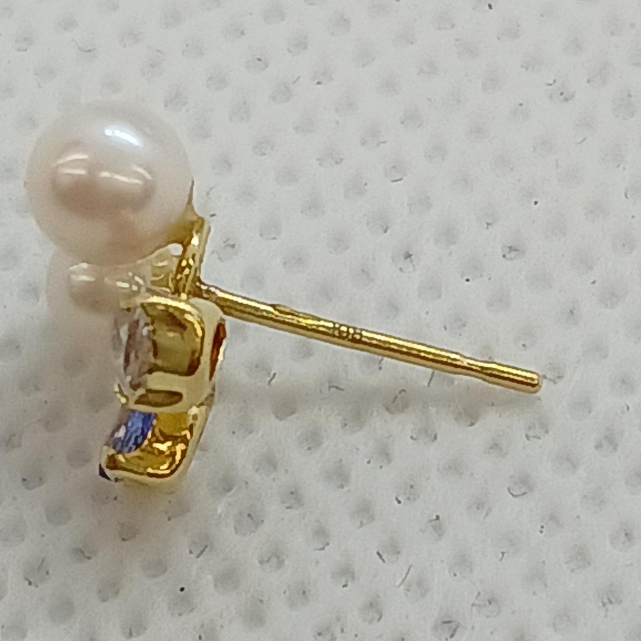 K18刻印　キャッチなし