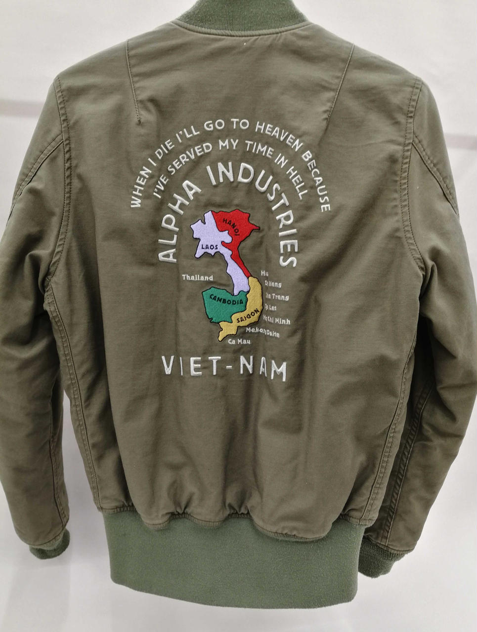 ALPHA INDUSTRIES|ベトジャン刺繍フライトジャケット|HARDOFFオフ