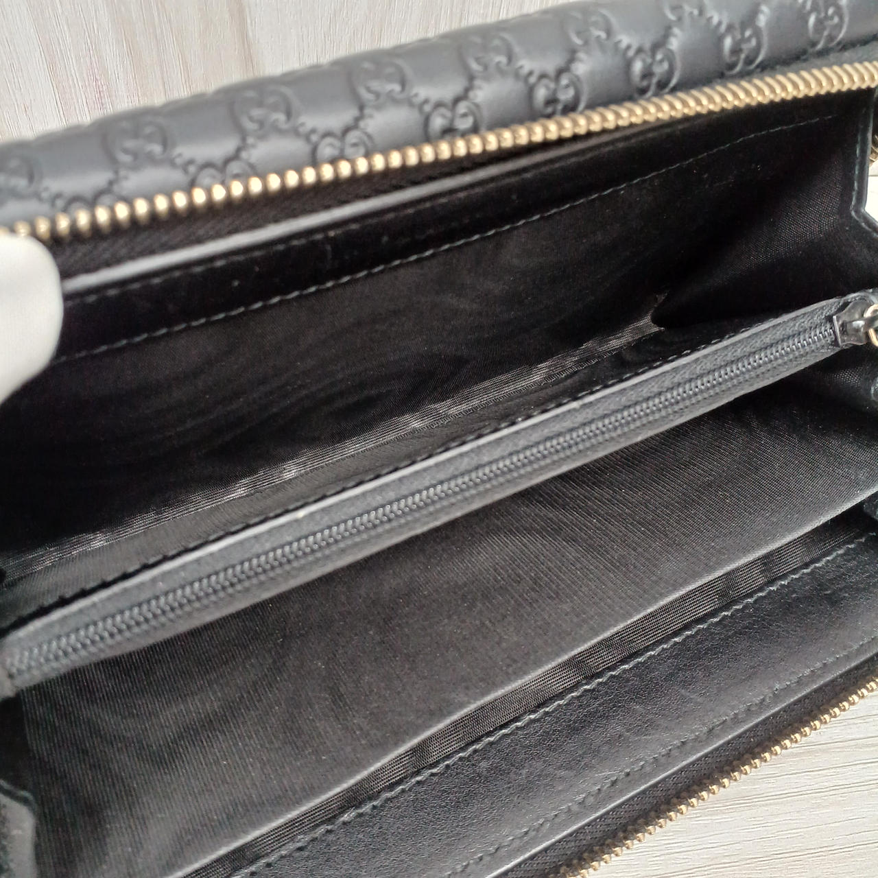 グッチ(GUCCI)|マイクログッチシマ レザー長財布|HARDOFFオフ