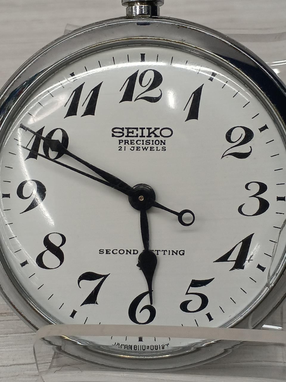 極美品 新品 未使用‼️ SEIKO 懐中時計 自動巻き ケース付き imgrc0077434090.jpg