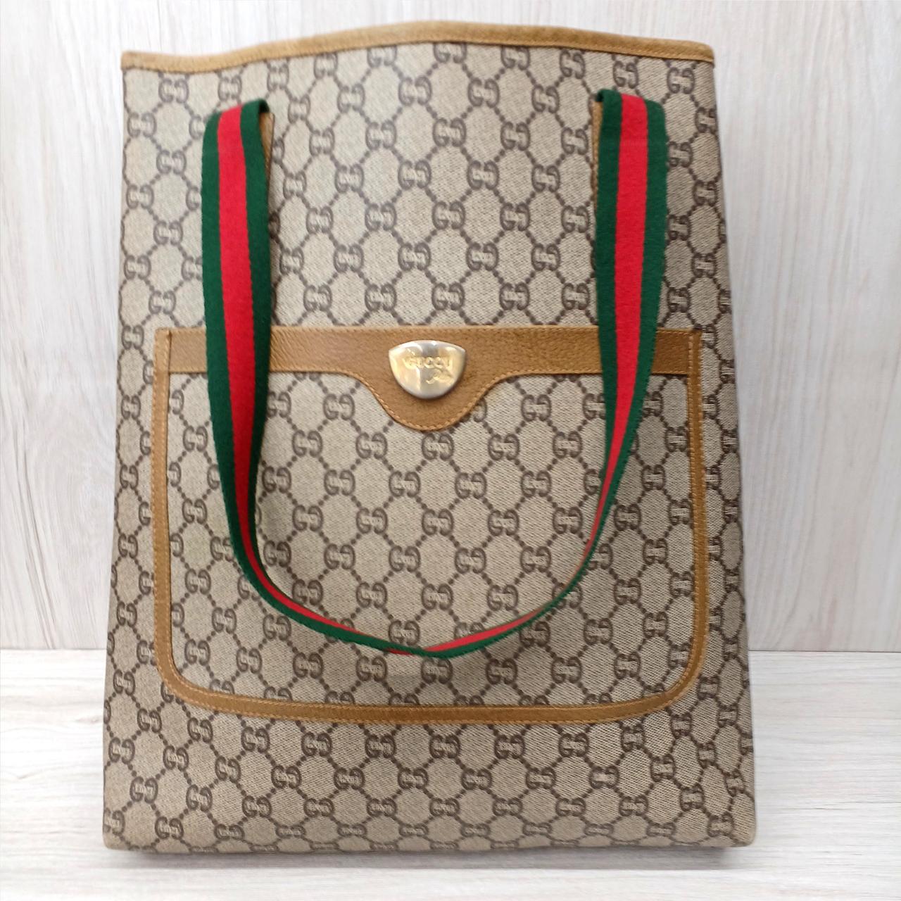 GUCCI GGパターン トートバッグ 保存袋付き GUCCI GGパターン トートバッグ 保存袋付き