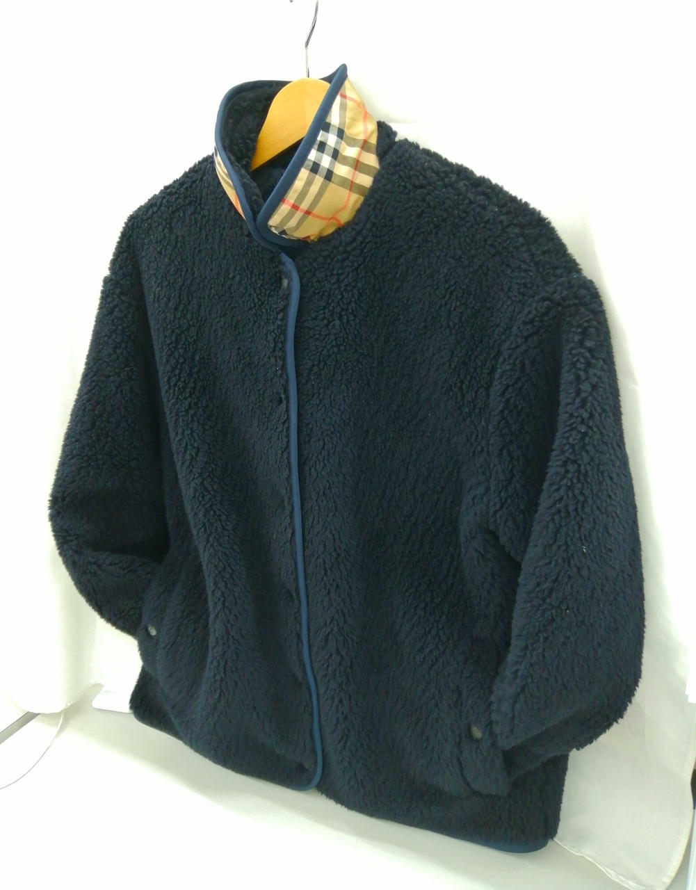 【美品】ARPENTEUR ウールボアジャケット ネイビー ARPENTEUR | アーペントル 公式通販サイト STOCK(ストック