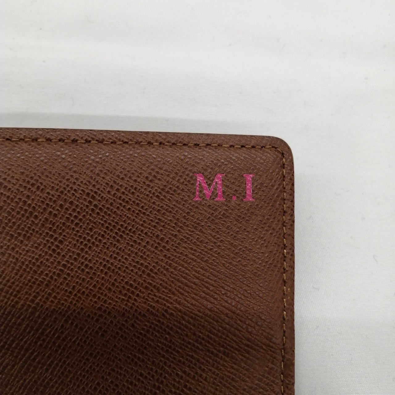 イニシャル入り