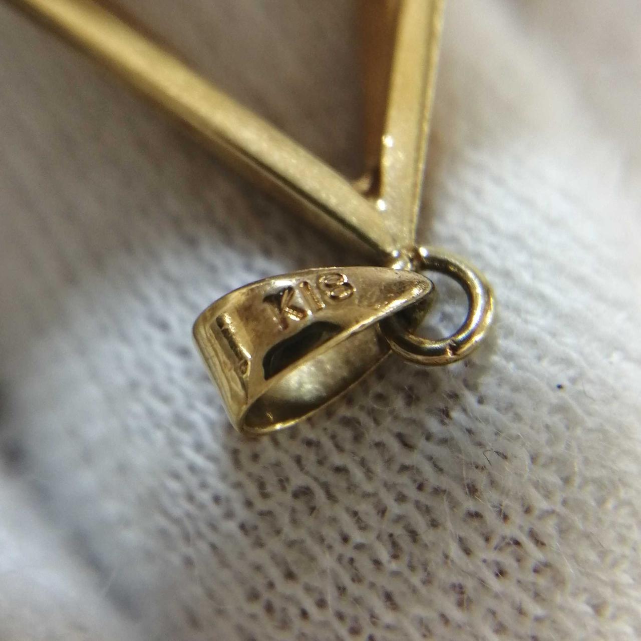 K18の刻印あります