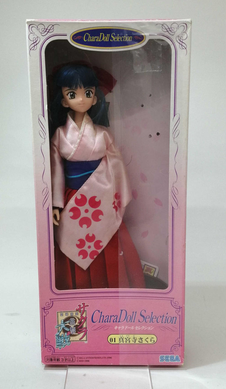 サクラ大戦 SEGA セガ キャラドールセレクション 真宮寺さくら 未使用中古 サクラ大戦 SEGA セガ キャラドールセレクション 真宮寺さくら