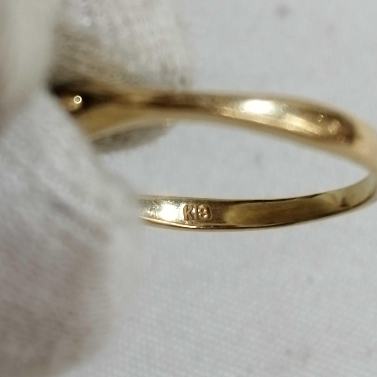 K18の刻印あります