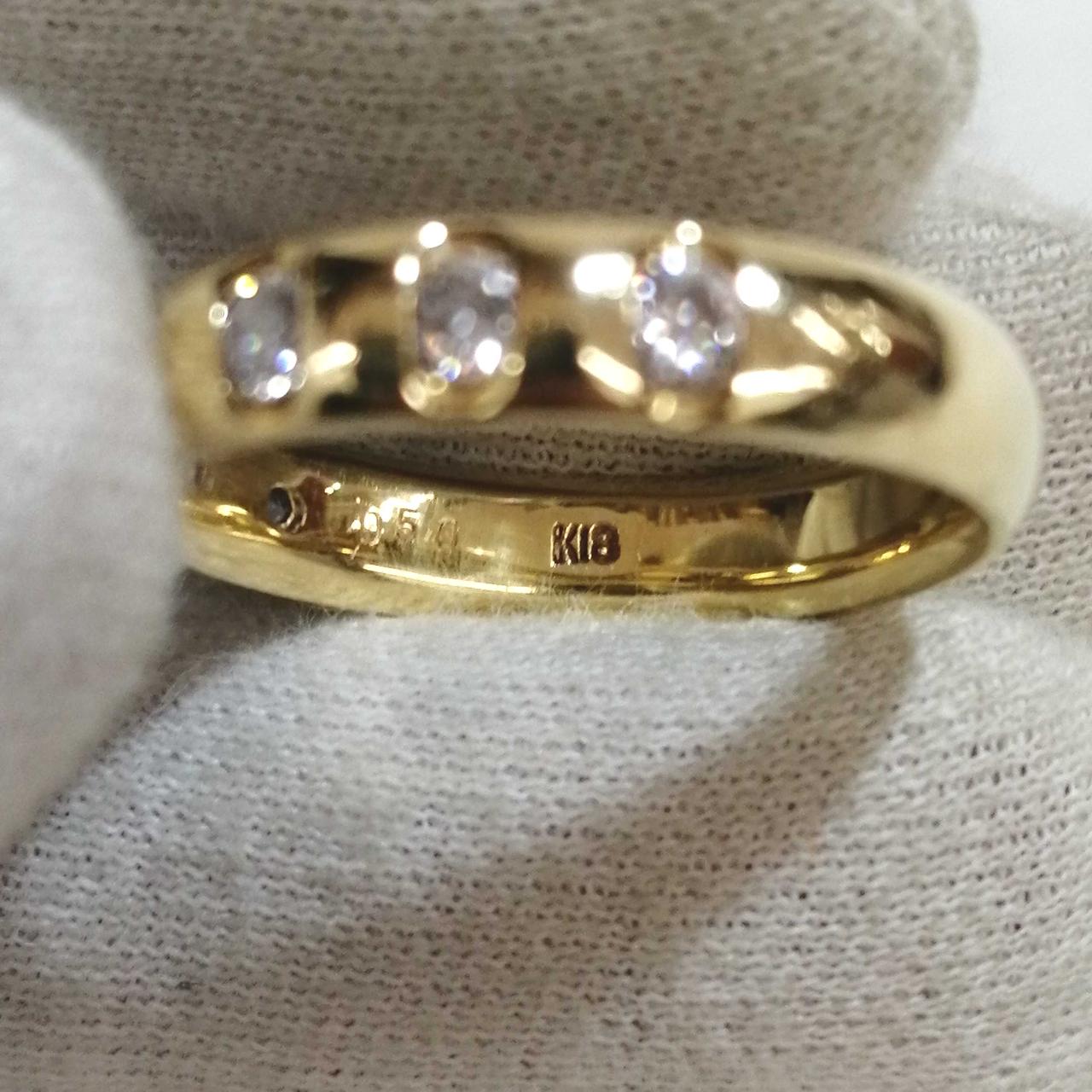 K18の刻印あります