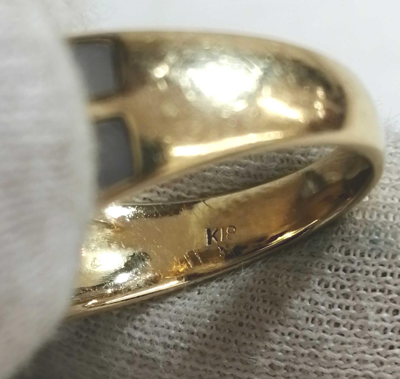 K18の刻印あります