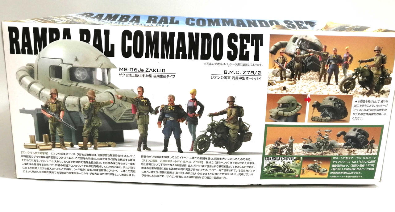 バンダイ(BANDAI)|ジオン公国軍 ランバ・ラル独立遊撃隊セット