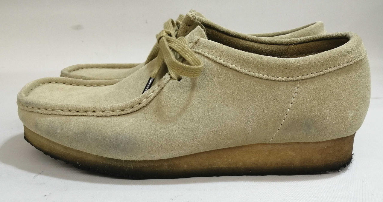 左側面　黒い擦れ汚れ　使用感あり