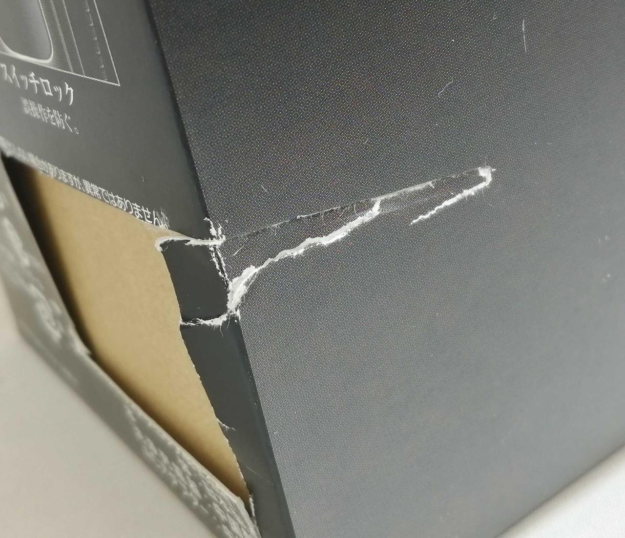 箱　使用感　傷あり