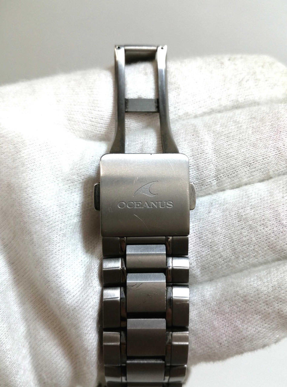 OCEANUS ロゴ　細かいキズあります