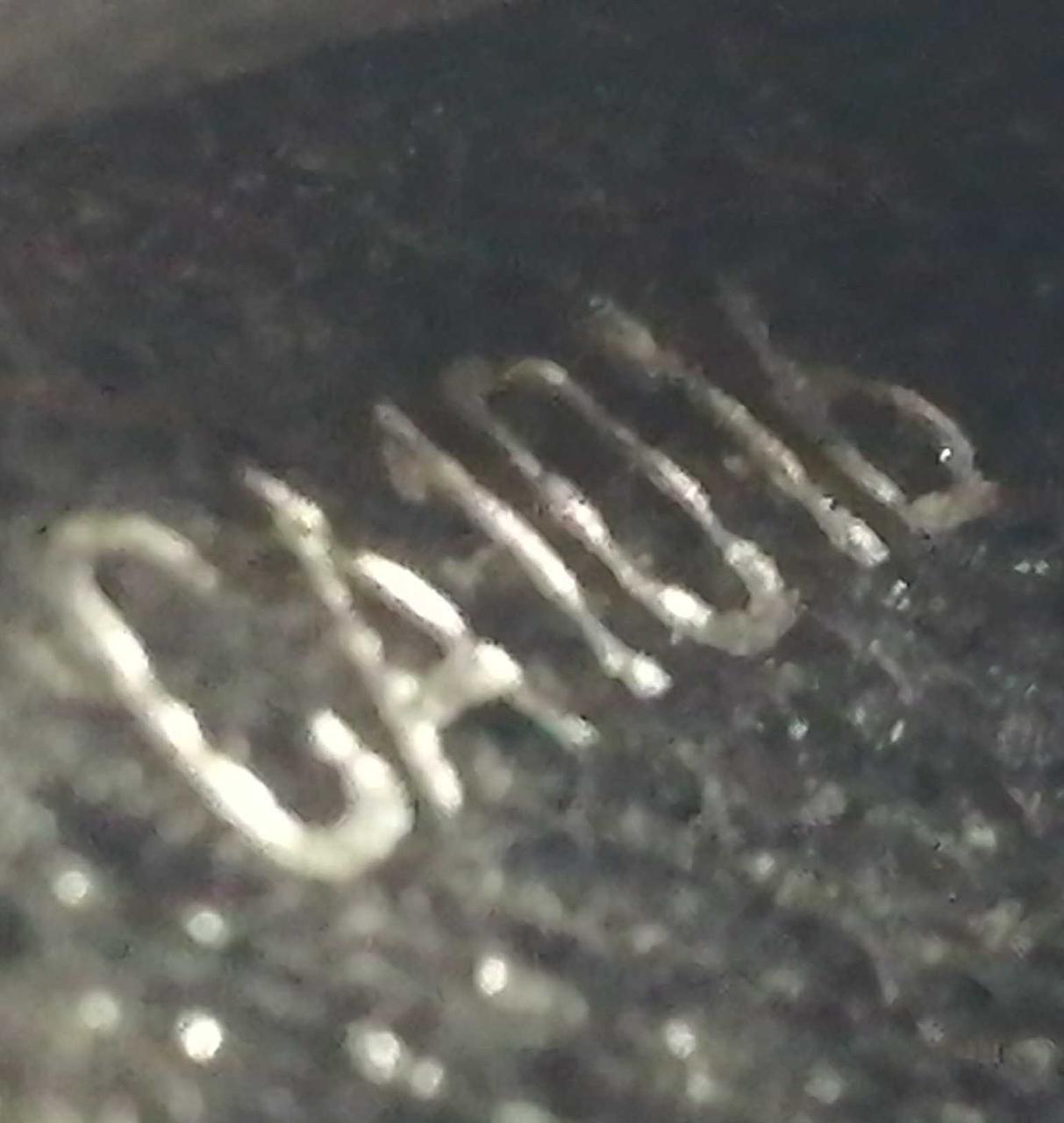 製造番号　CA1016