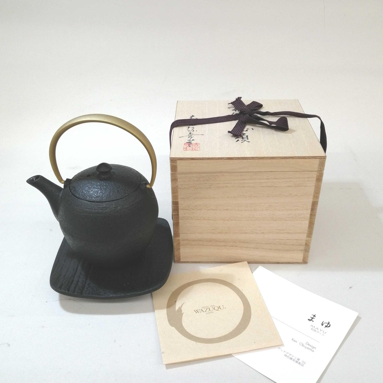 WAZUQU まゆ 和鉄ポット (急須)