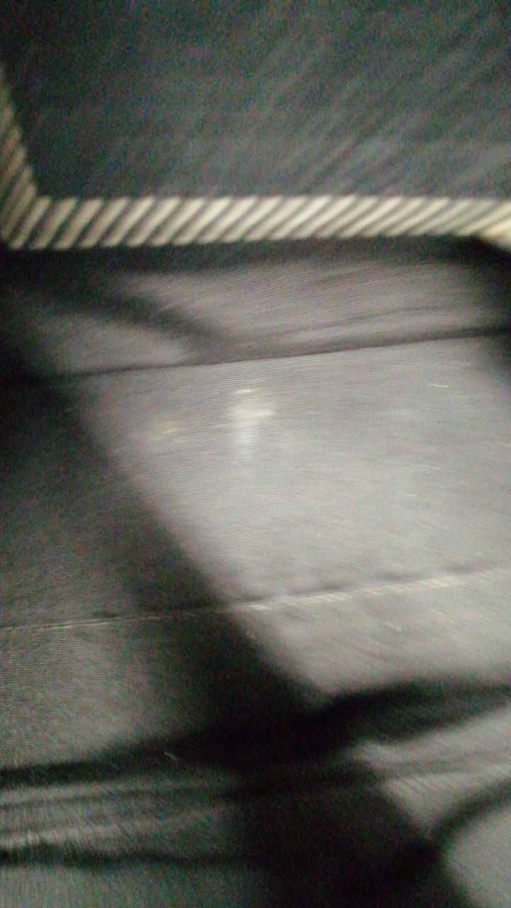 バッグの中底に汚れ有り