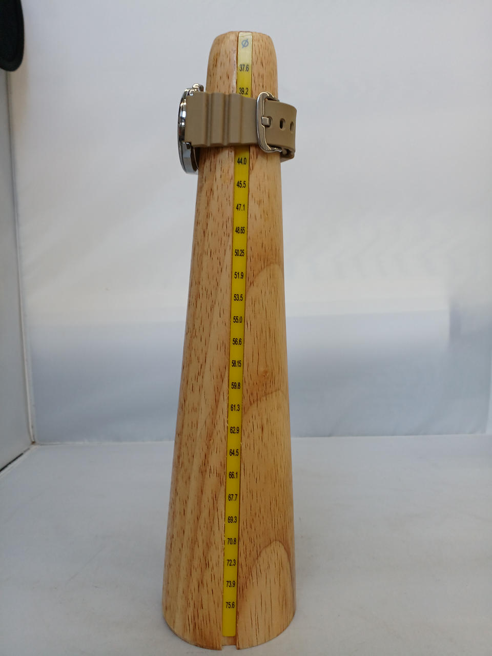 ベルトを最大までしめたサイズ