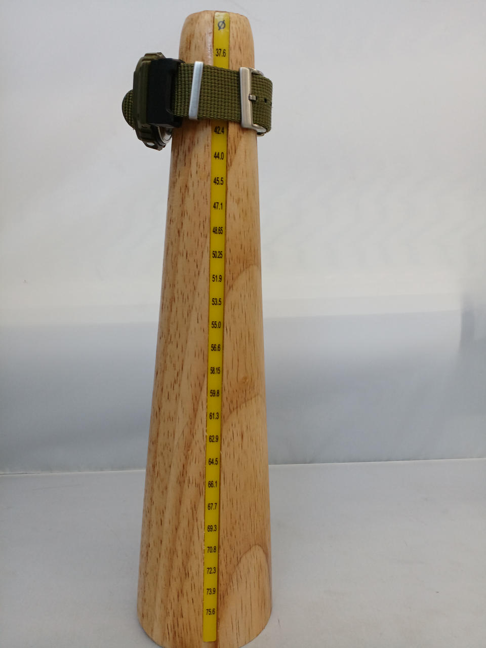 ベルトを最大までしめたサイズ