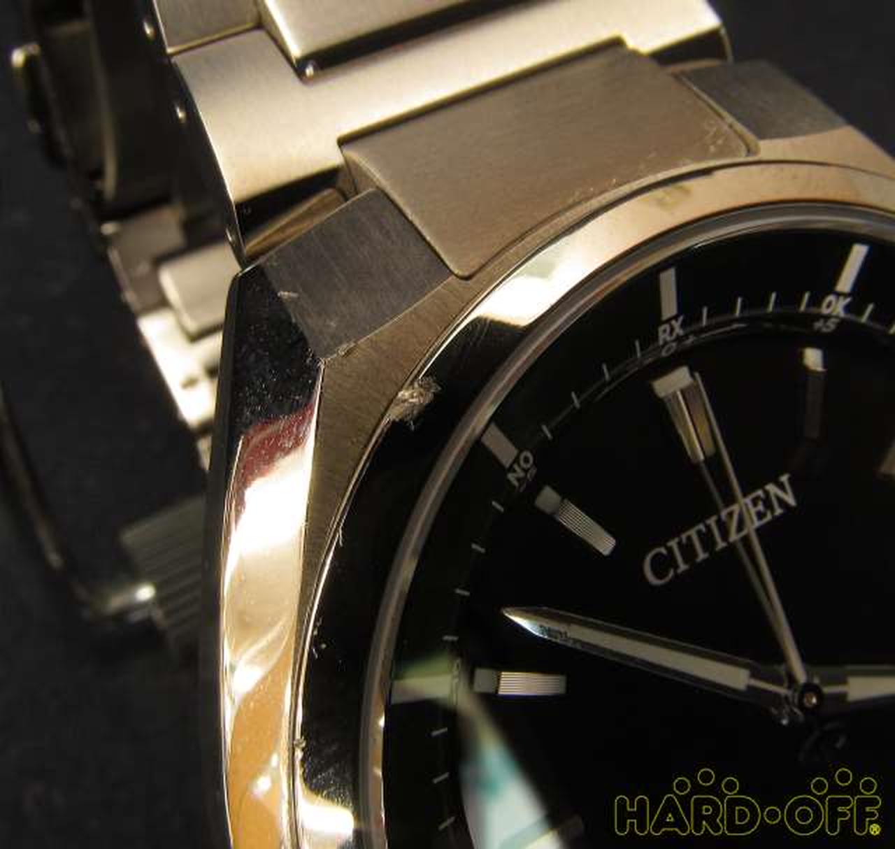 大き目の傷の写真です