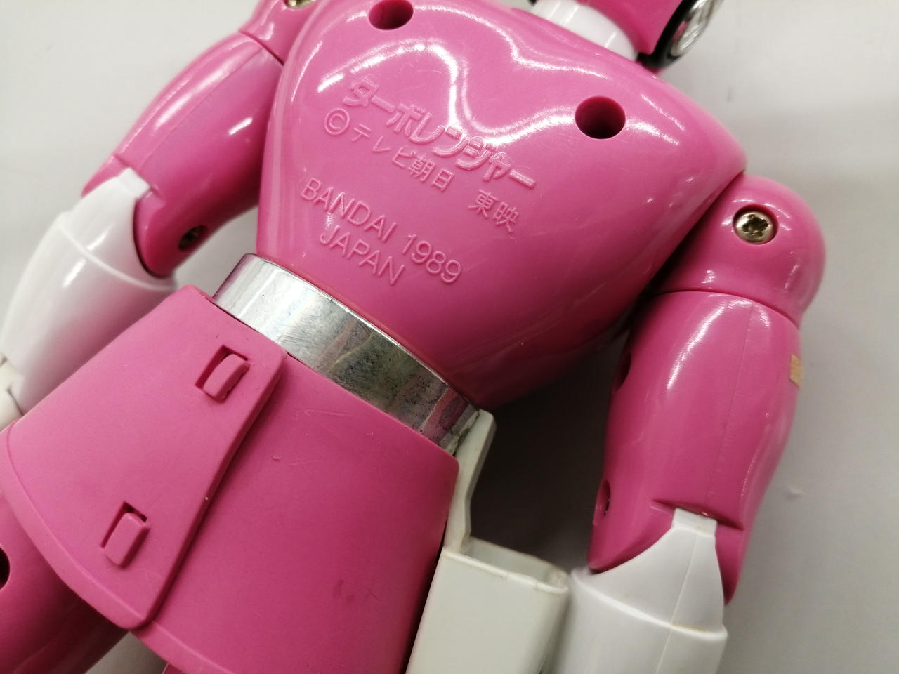 未使用‼️高速戦隊ターボレンジャー ピンクターボレンジャー フィギュア 1989年 BANDAI|ピンクターボレンジャー|HARDOFFオフモール（オフモ