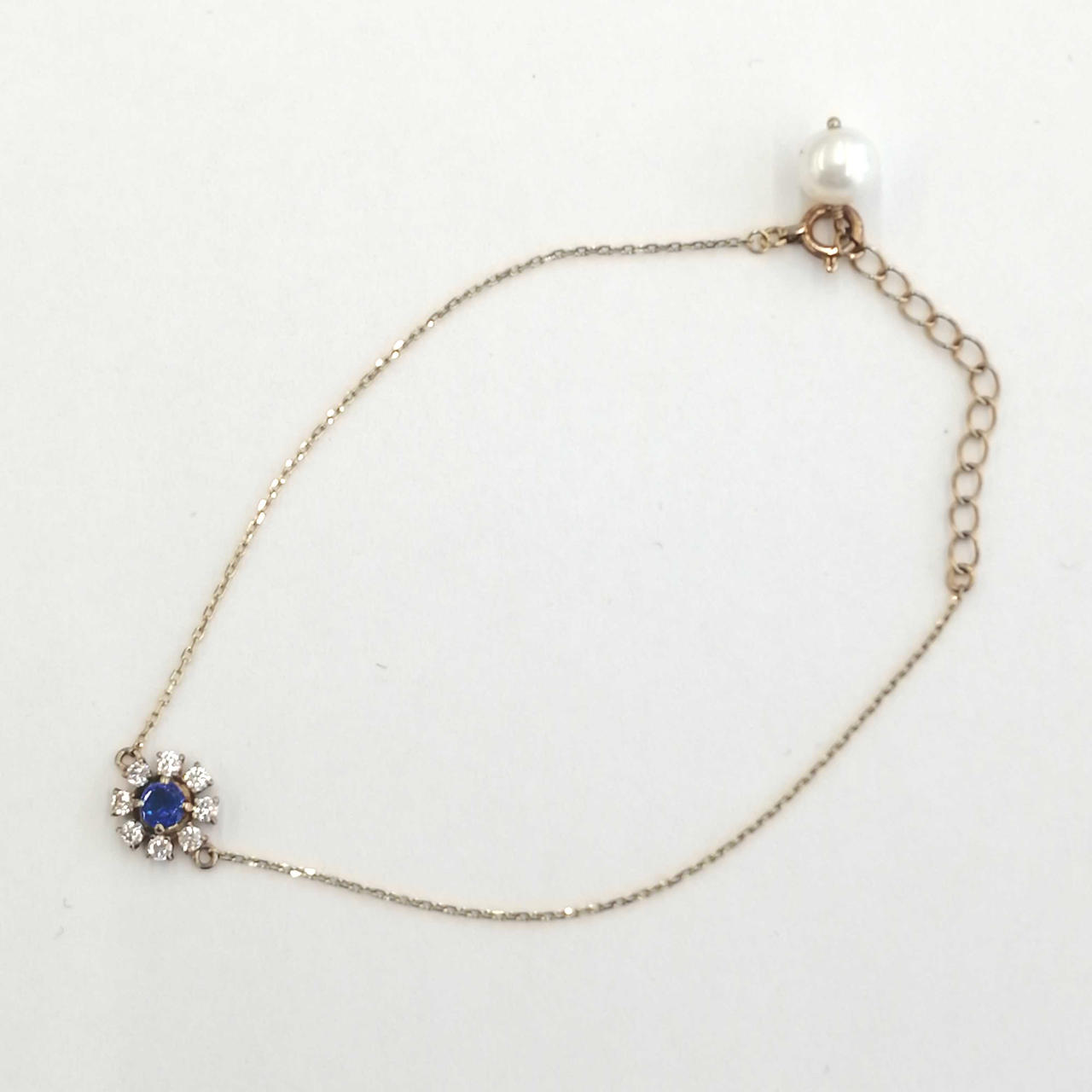 Samantha Tiara 型番：1.4G K10カラーストーンブレスレット