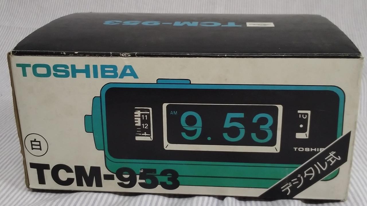 ※ジャンク品 TOSHIBA デジタル式パタパタ時計 TCM-953 記念品 ジャンク品 TOSHIBA デジタル式パタパタ時計 TCM-953 記念品