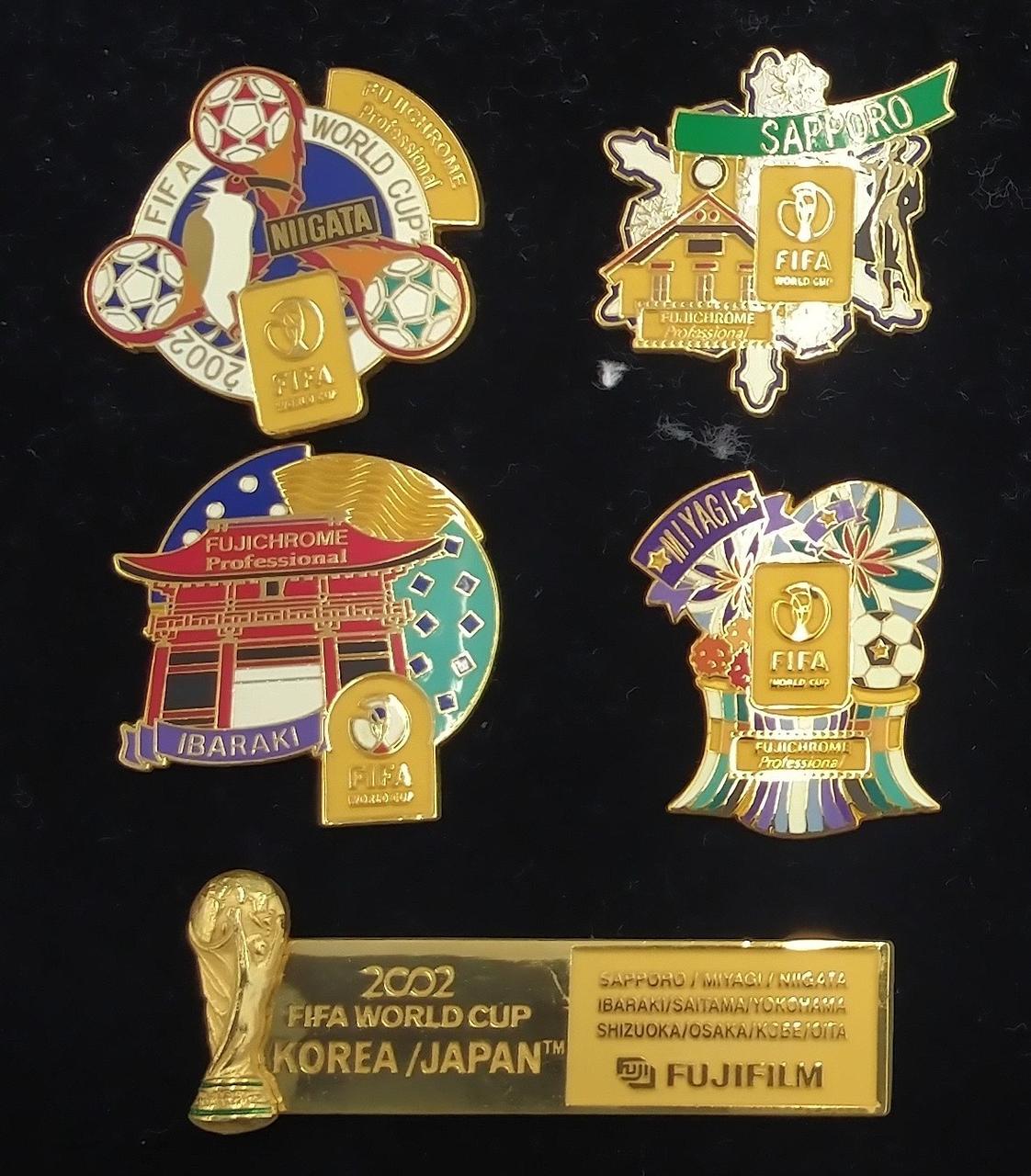 FIFAワールドカップ2002ピンバッジセット FIFAワールドカップ2002|ピンバッジセット|HARDOFFオフモール