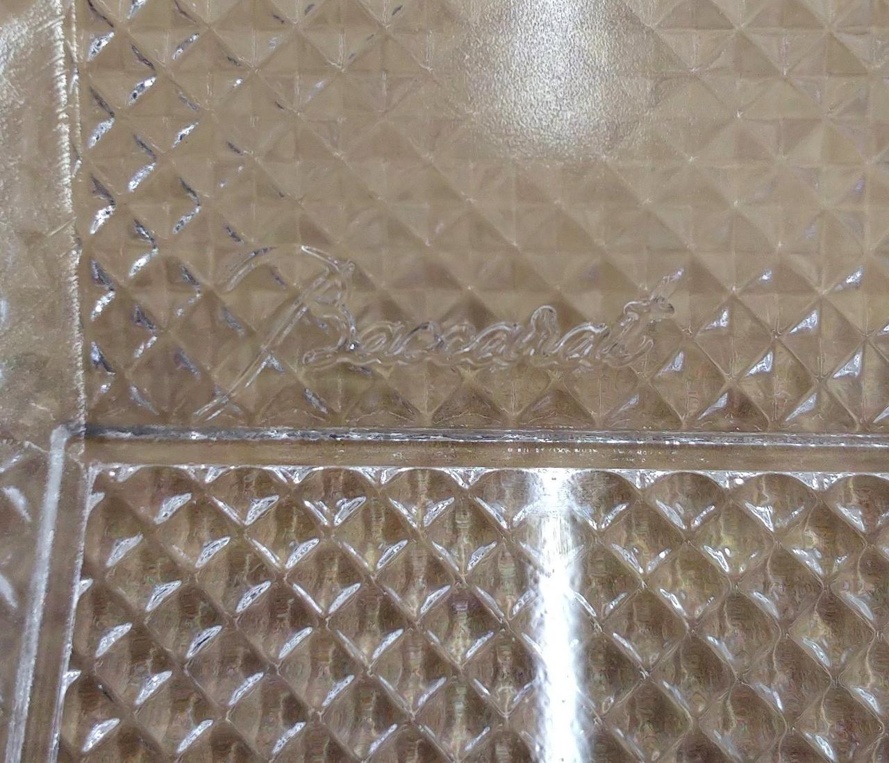 BACCARAT|パンピーユスクエアプレート|HARDOFFオフモール