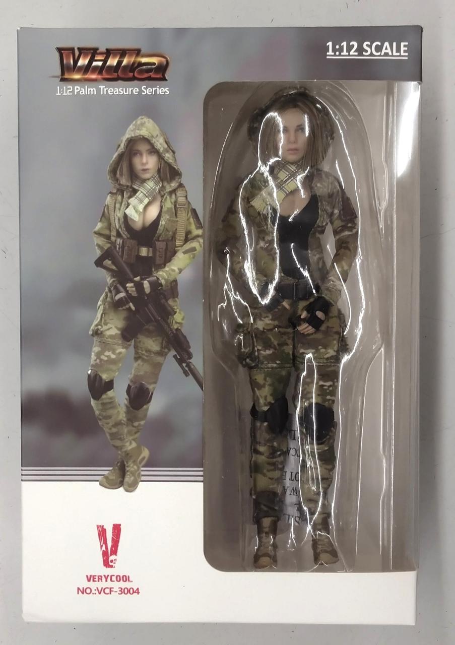 VERYCOOL 1/6 新品 未開封 Villa 女 兵士 迷彩 ミリタリー VERYCOOL|迷彩女性兵士ヴァージョン|HARDOFFオフモール（オフモ