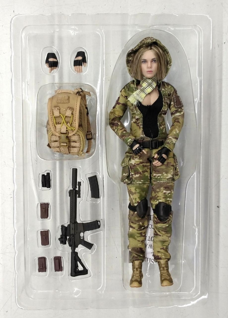 VERYCOOL 1/6 新品 未開封 Villa 女 兵士 迷彩 ミリタリー VERYCOOL|迷彩女性兵士ヴァージョン|HARDOFFオフモール（オフモ
