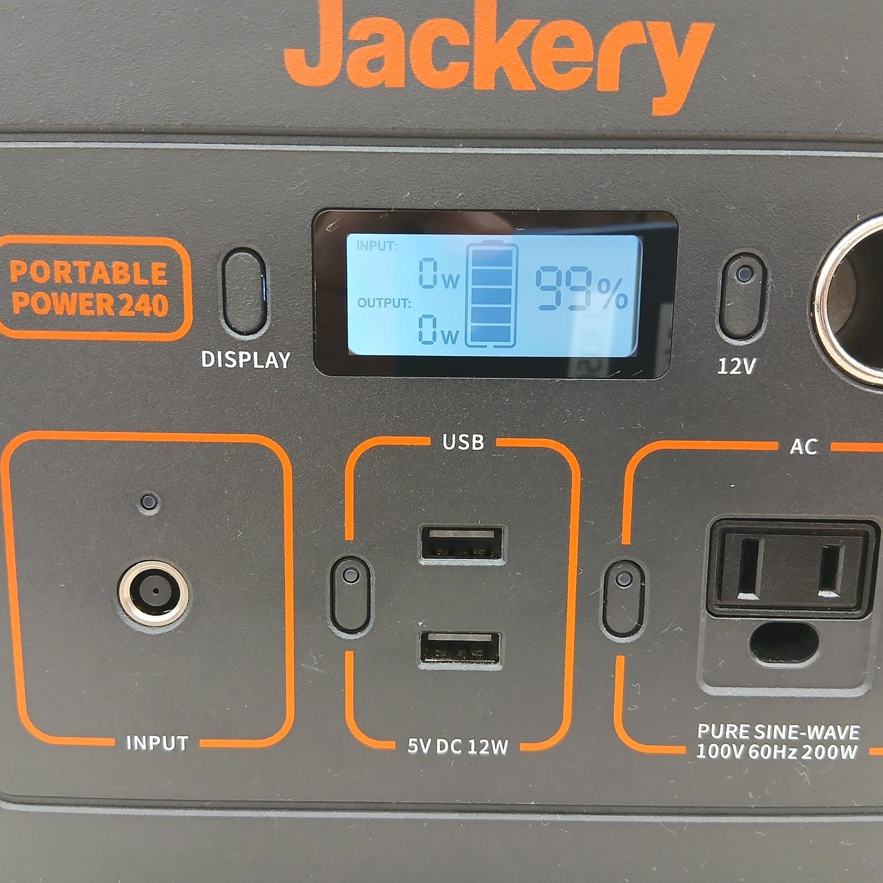 JACKERY|ポータブル電源240/ソーラーパネル60セット|【ハードオフ公式