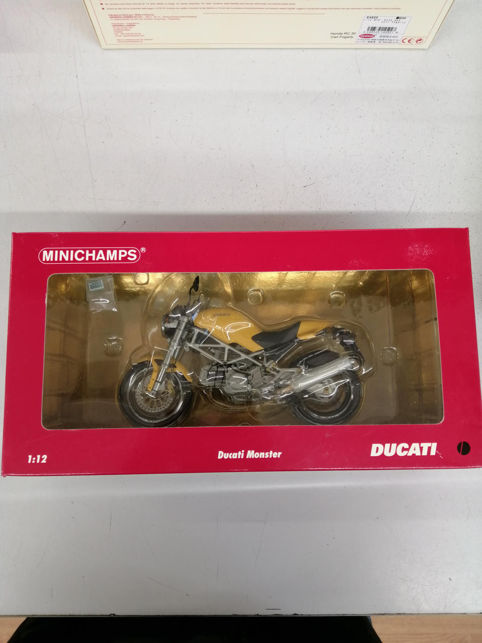 特価 MINICHAMPS (1/12) ドゥカティ MONSTER MINICHAMPS|1/12ドゥカティ MOSTER(イエロー)|【ハードオフ公式通販