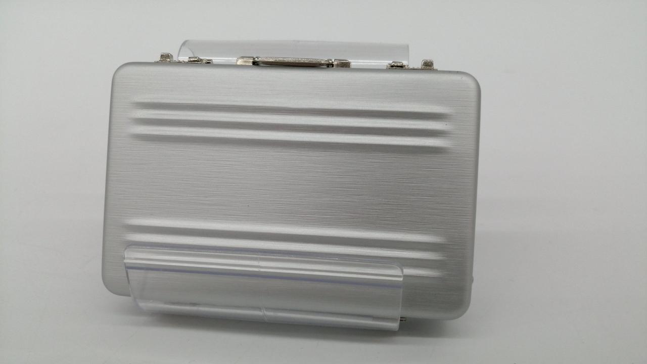 ゼロハリバートン 名刺入れ - シルバー