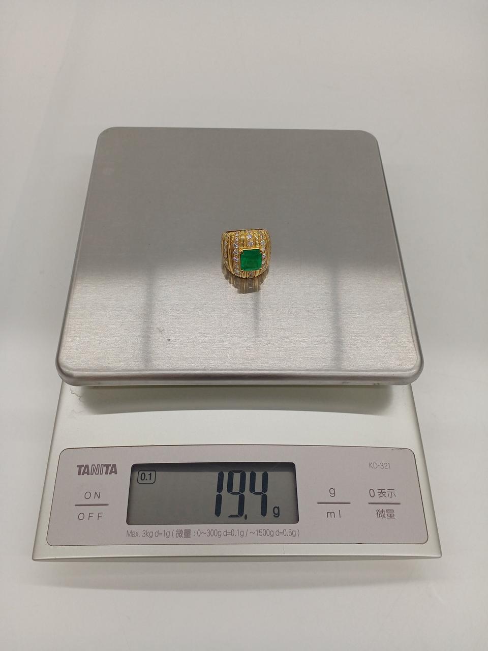 美品⭐️深夜無言購入OK⭐️K18刻印 ダイヤモンド リング 1カラット14号 ダイヤモンドリング – K18YG、0.25カラット