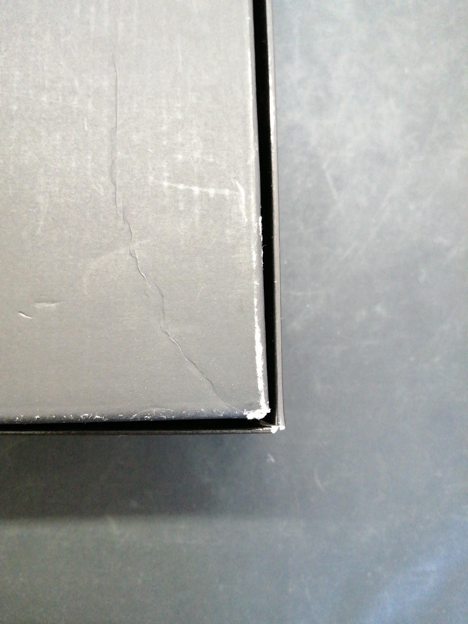 箱裏面ダメージ有り