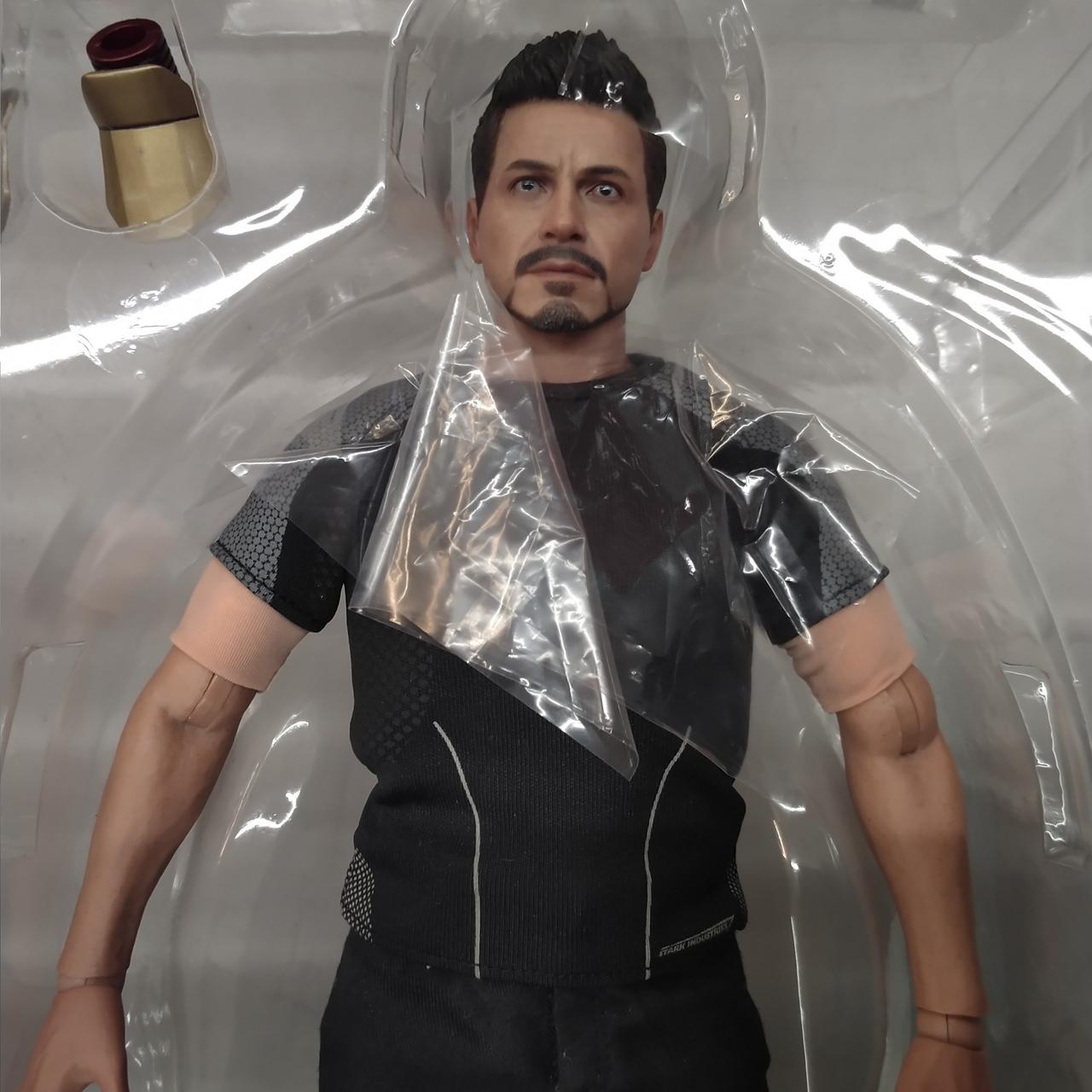 【中古 I 箱なし I 経年劣化あり】ホットトイズ　トニー・スターク ホットトイズ(HOT TOYS)|ﾄﾆｰｽﾀｰｸ(開発作業版)|HARDOFFオフモール