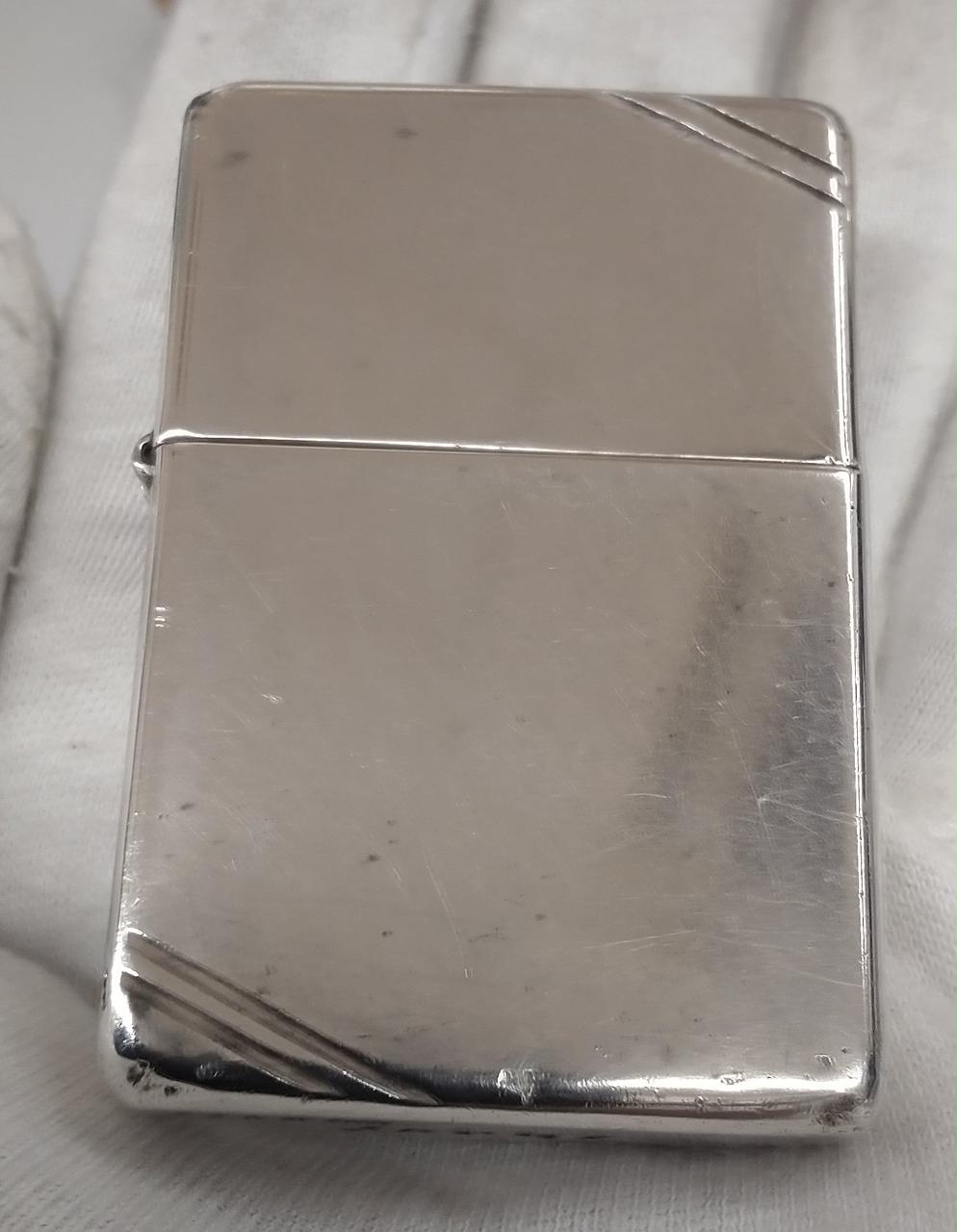 ダイヤ入りスターリングシルバー 2007年中古ZIPPO ダイヤ入りスターリングシルバー 2007年中古ZIPPO 絶版